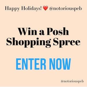 Win a Poshmark Shopping Spree  @notoriouspeb!